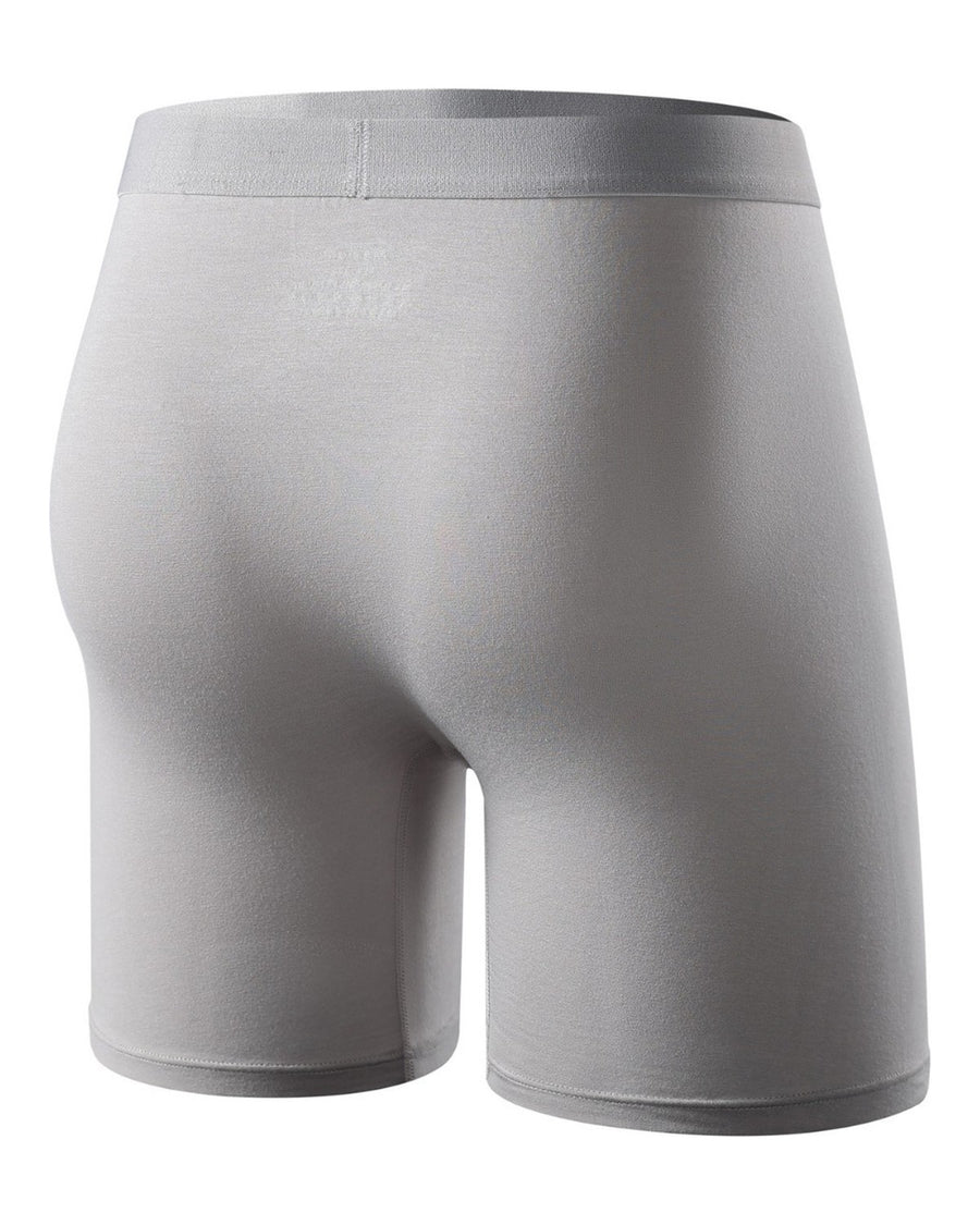 Boxer long homme en bambou taille moyenne – dos