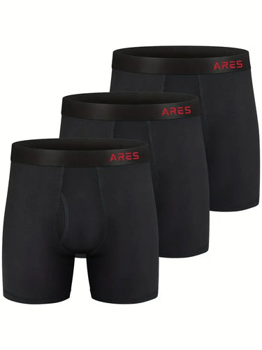 SET DI 3 BOXER TRASPIRANTI IN FIBRA DI BAMBÙ