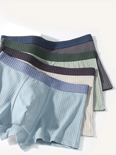 SET DI 7  BOXERS  IN COTONE ELASTICIZZATO E TRASPIRANTE