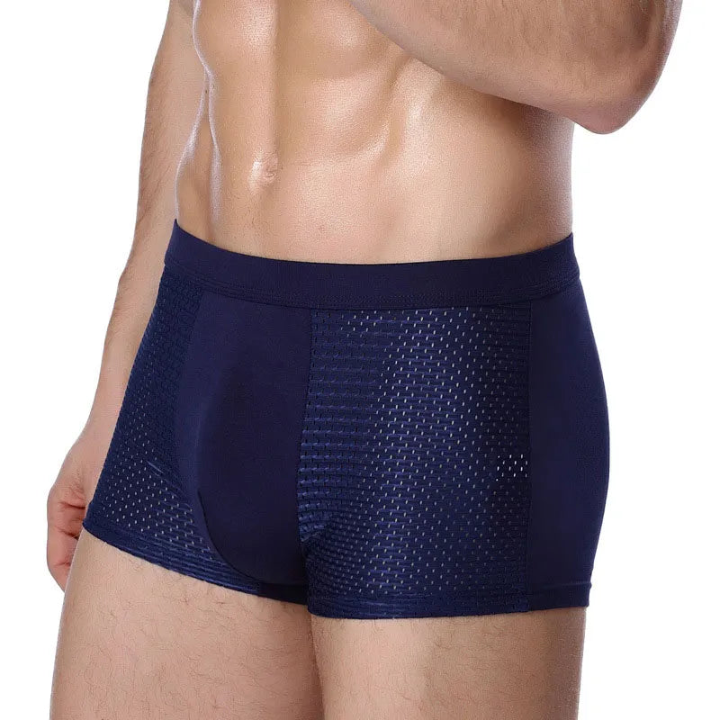 Intimo Uomo Comfort Boxer In Fibra Di Bambù LUNCHS - Confezione Da 4 Intimo Uomo Comfort Boxer In Fibra Di Bambù LUNCHS - Confezione Da 4